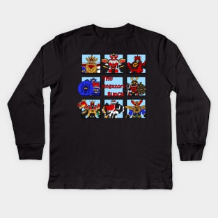 Megazord Bunch Kids Long Sleeve T-Shirt